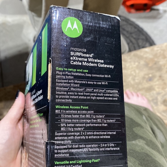 Surfboard, extreme wireless cable, modem gateway, excellent working condition - Picture 5 of 5